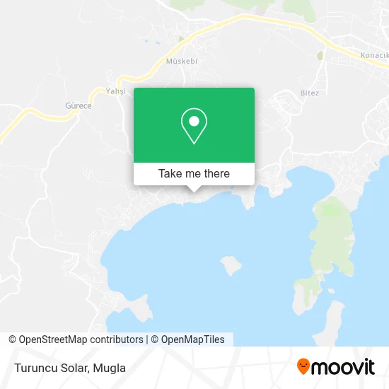 Turuncu Solar map