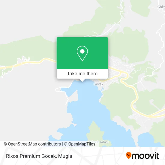 Rixos Premium Göcek map