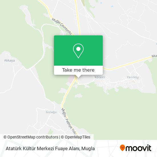 Atatürk Kültür Merkezi Fuaye Alanı map