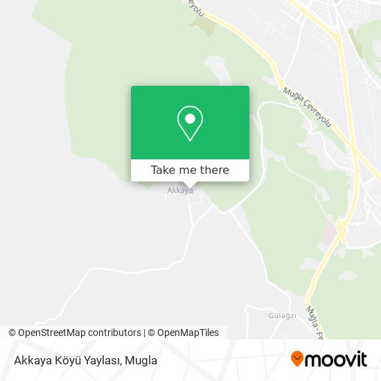 Akkaya Köyü Yaylası map