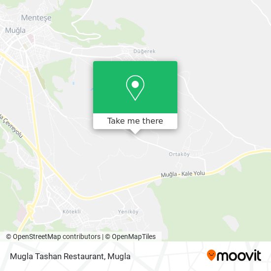 Mugla Tashan Restaurant map