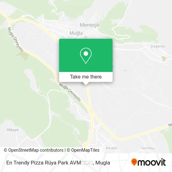 En Trendy Pizza Rüya Park AVM🍕🍔🍟 map