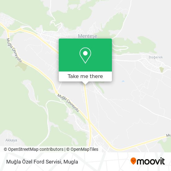 Muğla Özel Ford Servisi map