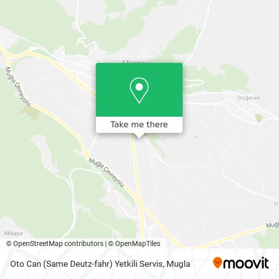 Oto Can (Same  Deutz-fahr) Yetkili Servis map