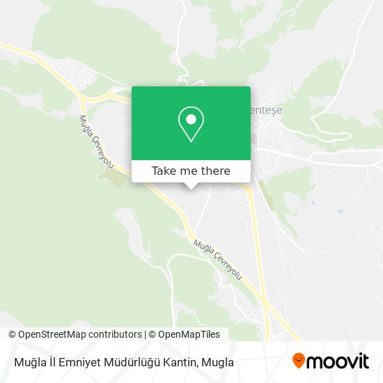 Muğla İl Emniyet Müdürlüğü Kantin map