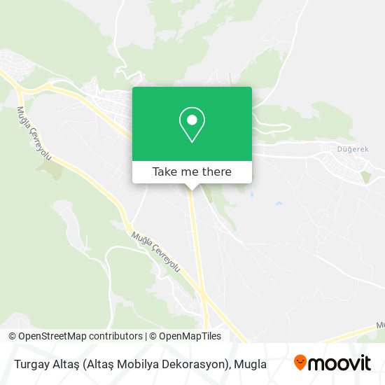 Turgay Altaş (Altaş Mobilya Dekorasyon) map