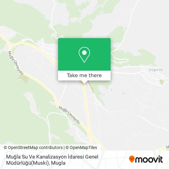 Muğla Su Ve Kanalizasyon İdaresi Genel Müdürlüğü(Muski) map