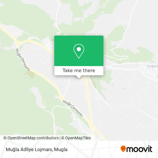 Muğla Adliye Lojmanı map