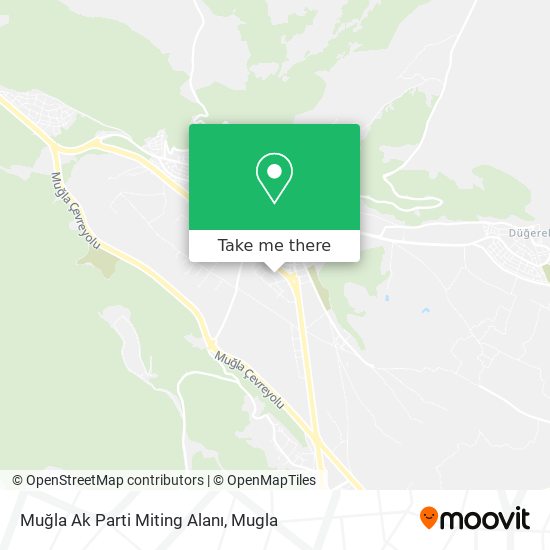 Muğla Ak Parti Miting Alanı map