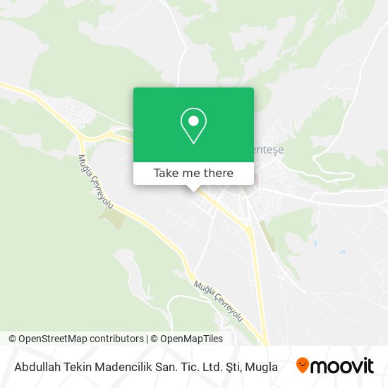 Abdullah Tekin Madencilik San. Tic. Ltd. Şti map