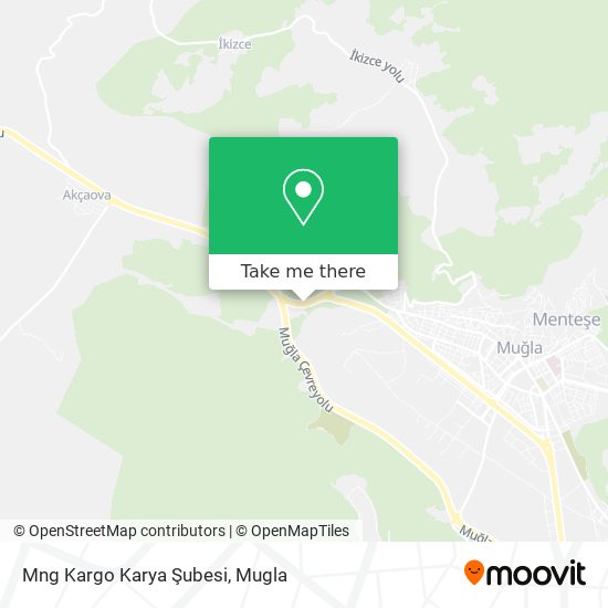 Mng Kargo Karya Şubesi map