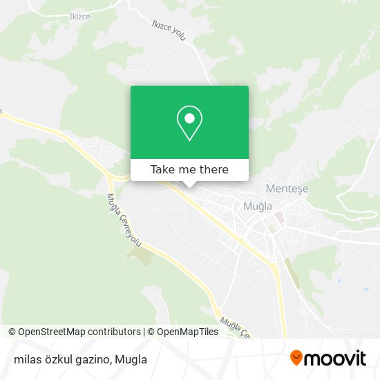 milas özkul gazino map