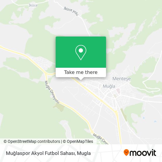 Muğlaspor Akyol Futbol Sahası map