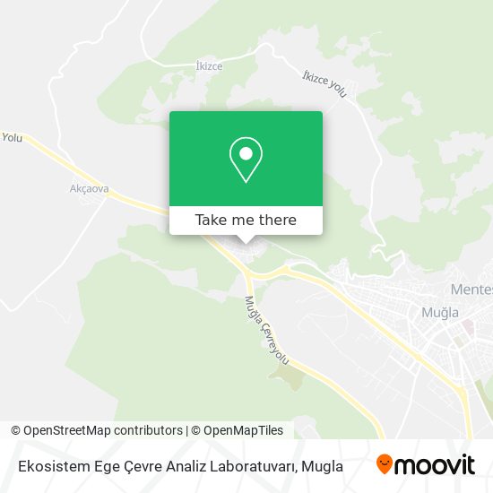 Ekosistem Ege Çevre Analiz Laboratuvarı map