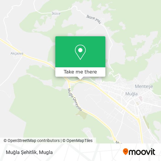 Muğla Şehitlik map