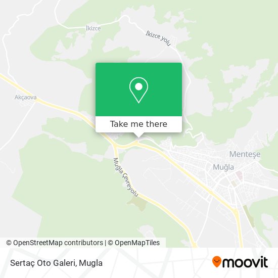 Sertaç Oto Galeri map