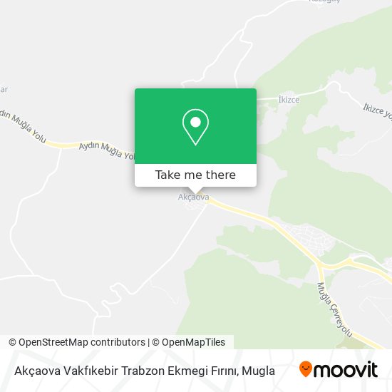Akçaova Vakfıkebir Trabzon Ekmegi Fırını map