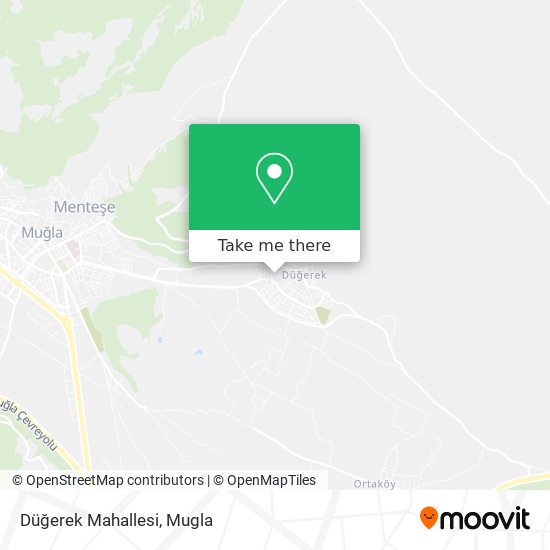 Düğerek Mahallesi map