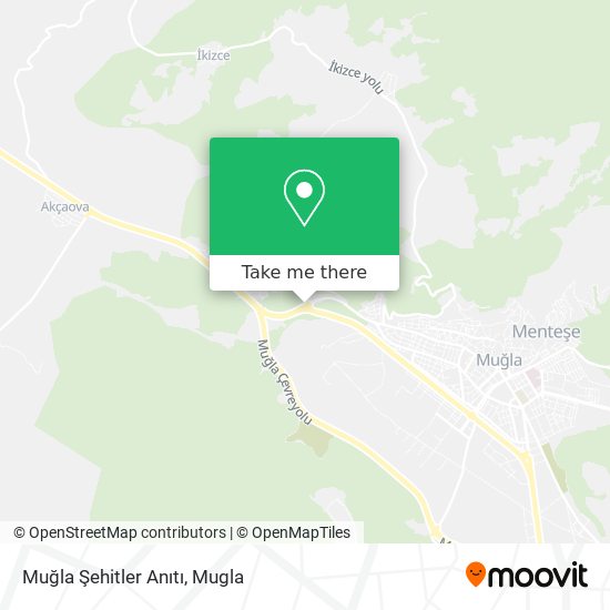 Muğla Şehitler Anıtı map