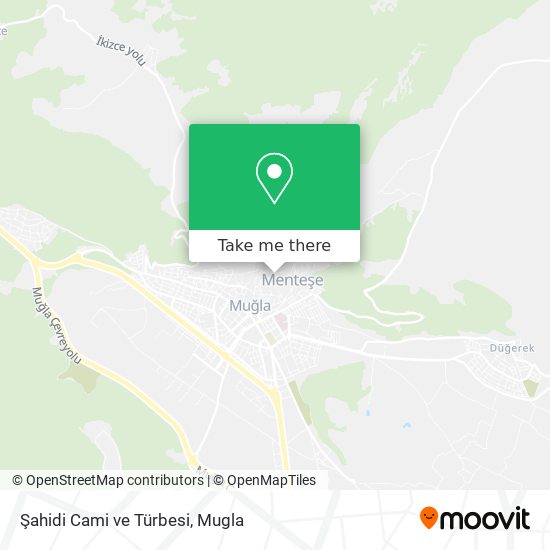 Şahidi Cami ve Türbesi map