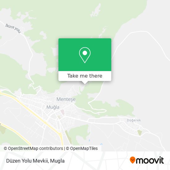Düzen Yolu Mevkii map