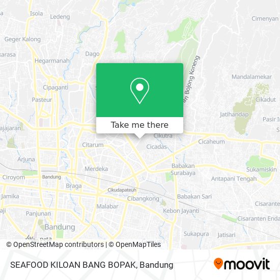 SEAFOOD KILOAN BANG BOPAK map