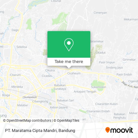 PT. Maratama Cipta Mandri map