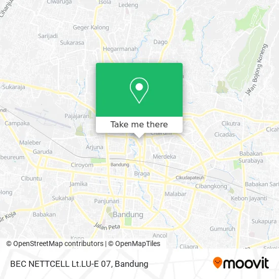 BEC NETTCELL Lt.LU-E 07 map