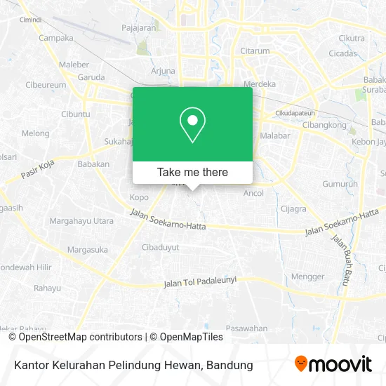 Kantor Kelurahan Pelindung Hewan map