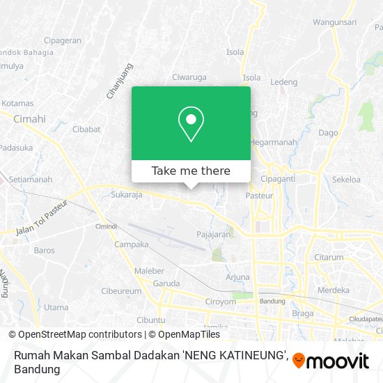 Rumah Makan Sambal Dadakan 'NENG KATINEUNG' map