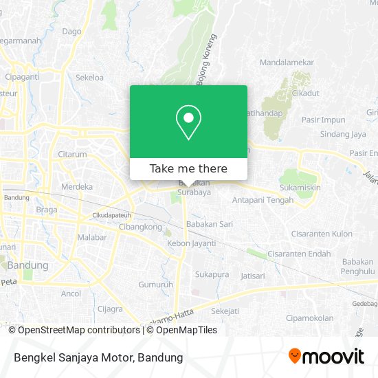 Bengkel Sanjaya Motor map