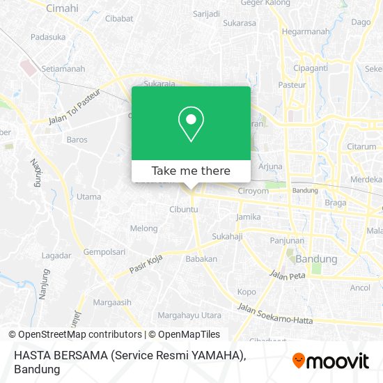 HASTA BERSAMA (Service Resmi YAMAHA) map