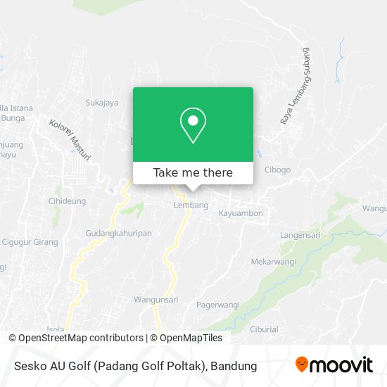 Sesko AU Golf (Padang Golf Poltak) map