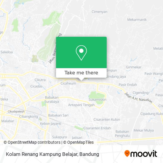 Kolam Renang Kampung Belajar map