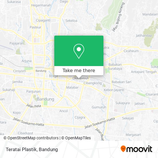 Teratai Plastik map