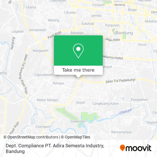 Dept. Compliance PT. Adira Semesta Industry map