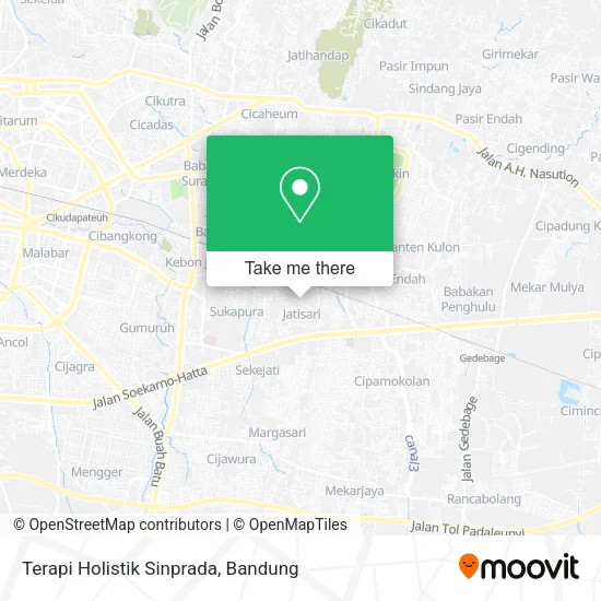 Terapi Holistik Sinprada map