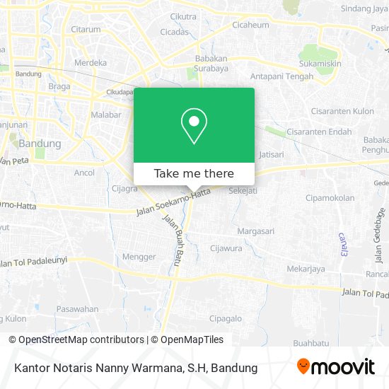 Kantor Notaris Nanny Warmana, S.H map