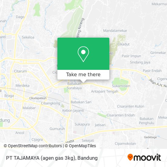 PT TAJAMAYA (agen gas 3kg) map