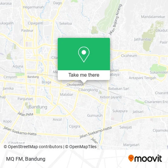 MQ FM map