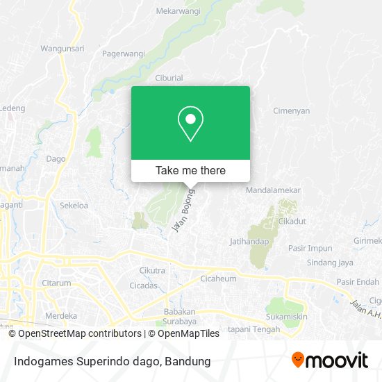 Indogames Superindo dago map