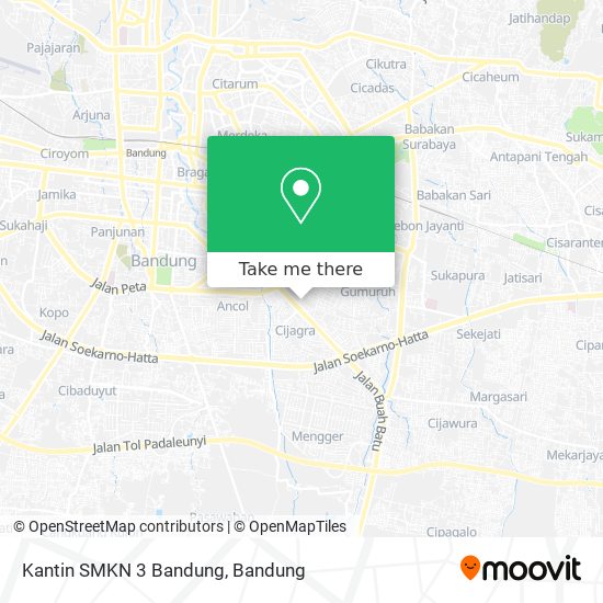 Kantin SMKN 3 Bandung map