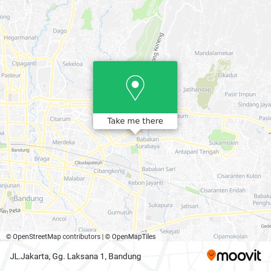 JL.Jakarta, Gg. Laksana 1 map