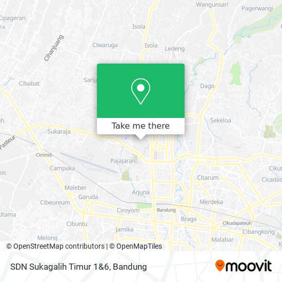 SDN Sukagalih Timur 1&6 map