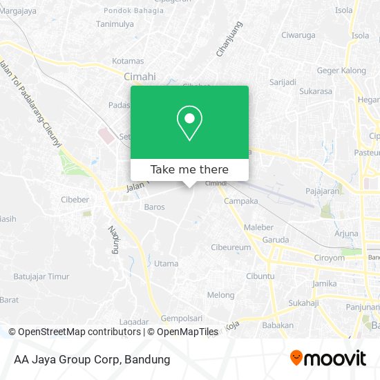 AA Jaya Group Corp map