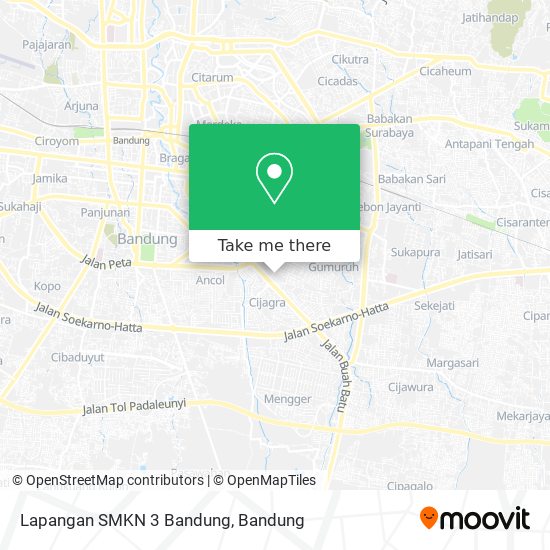 Lapangan SMKN 3 Bandung map