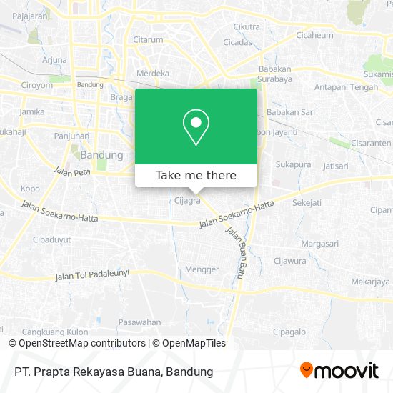 PT. Prapta Rekayasa Buana map