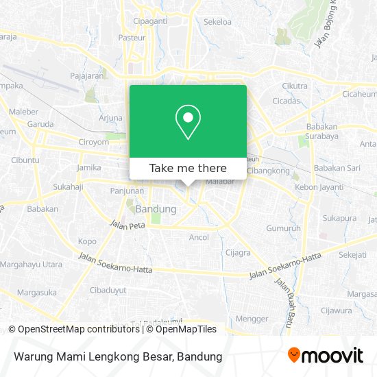 Warung Mami Lengkong Besar map
