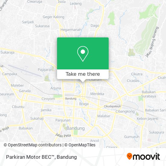 Parkiran Motor BEC™ map