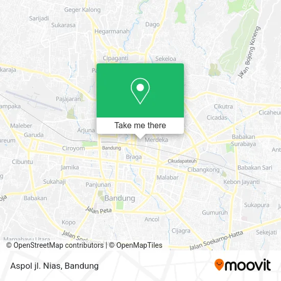 Aspol jl. Nias map